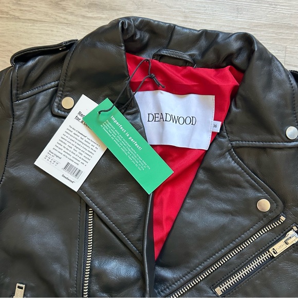 NWT Deadwood River Leather Jacket - Picture 6 of 7